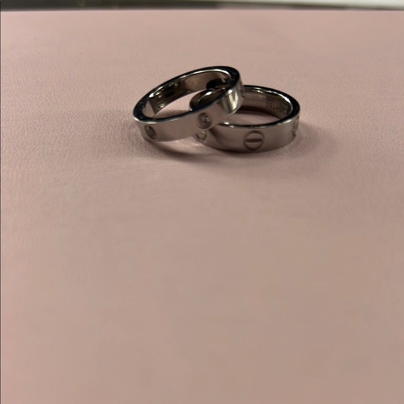 silver rings - size 7/8 - Picture 1 of 6